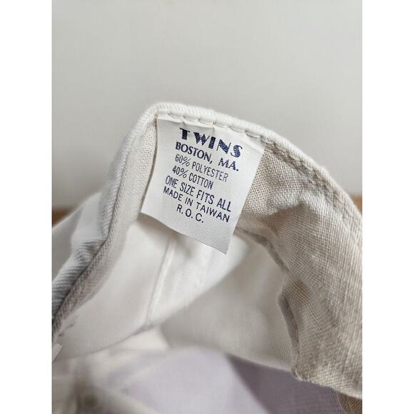 Vintage 1987 80s Minnesota Twins AL West Champions Snapback Hat - Picture 9 of 9